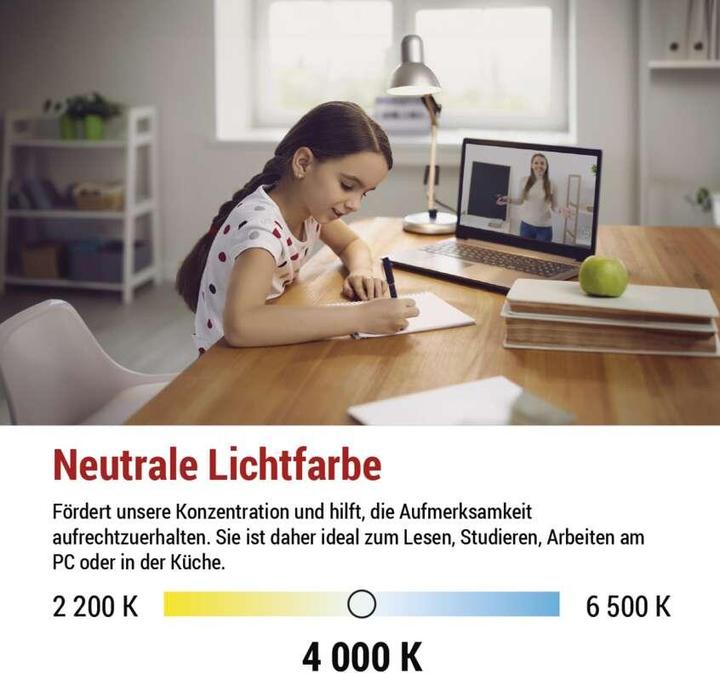 Image du produit Emos Lampe LED filament A60 / E27 / 3,8 W (60 W) / 806 lm / blanc neutre (E27, 3.80 W, 806 lm, 1 x, A)
