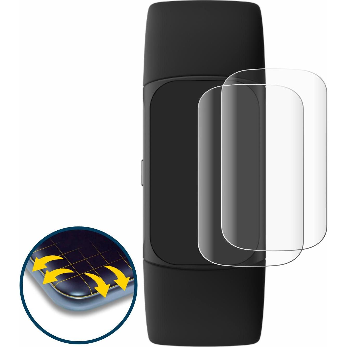 Thumbnail - BROTECT Full-Cover Displayschutz, Smartwatch Schutzfolie, Transparent