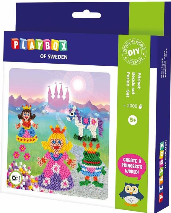 Playbox Stickperlen Set Prinzessinnen 2000Stück