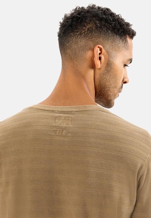 Produktbild Camel Active Langarm Henleyshirt aus reiner Baumwolle (XL)