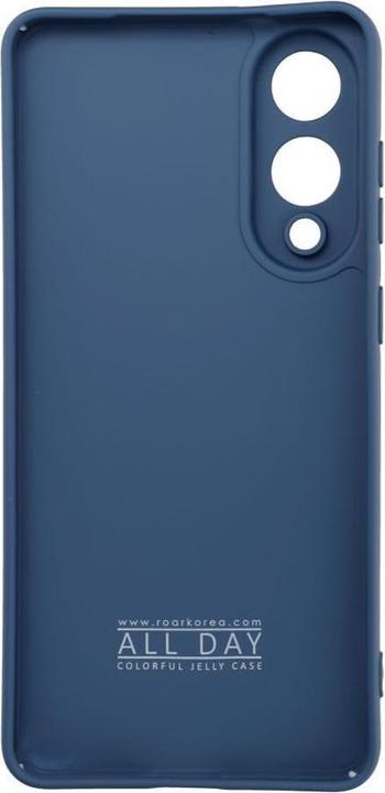 Actual product image Roar Back panel cover case COLORFUL JELLY for SAMSUNG S25 Edge navy (Samsung Galaxy S25 Edge)