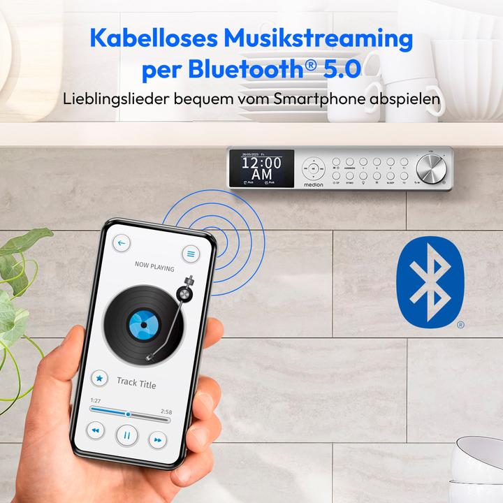 Image du produit Medion LIFE P66750 (DAB+ DAB, FM, PLL, Bluetooth)