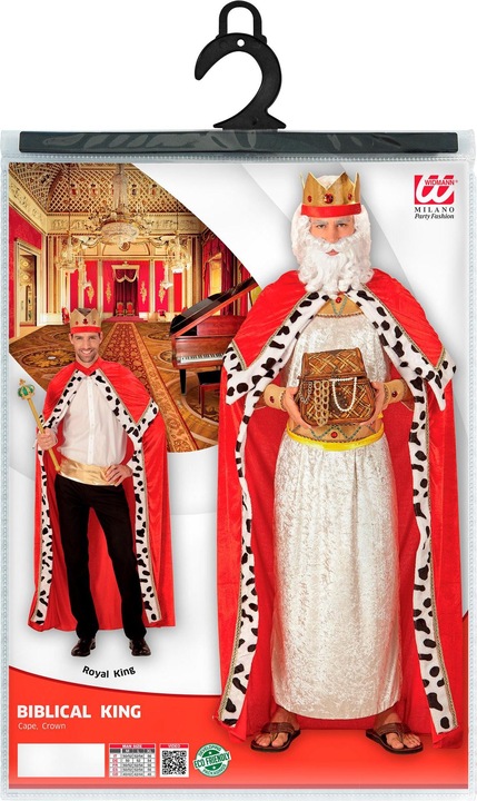 Actual product image Widmann Noble king with crown (XL)