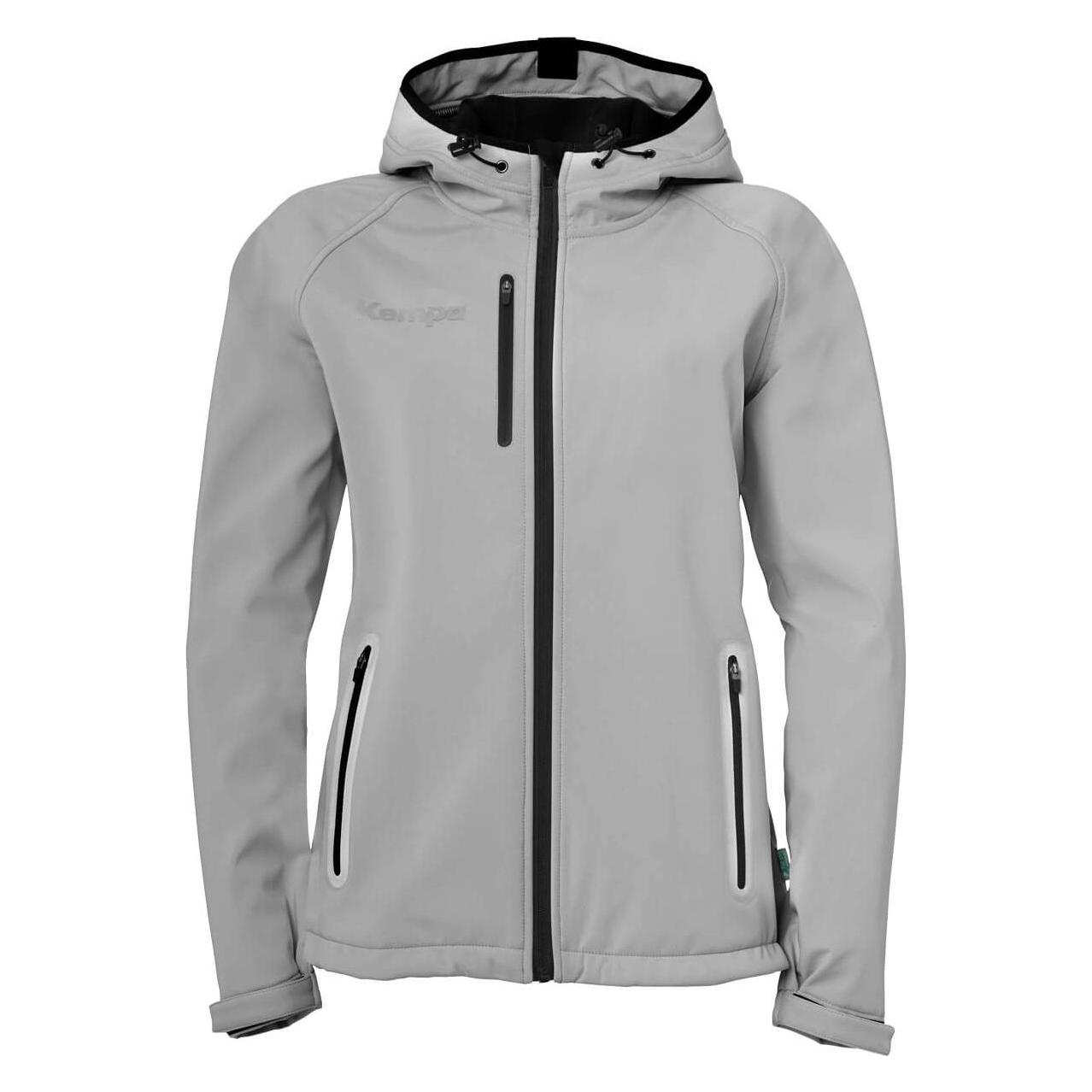 Kempa, Damen, Outdoorjacken, Softshell Jacket Women (Xl), Grau, Xl