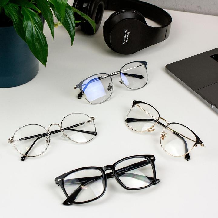 Produktbild JTI Anti-Blaulicht-Brille - Mattschwarz