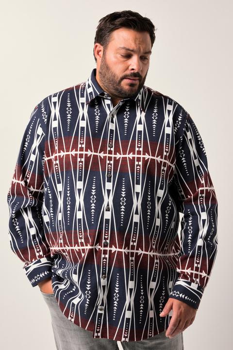 Image du produit Men+ Chemise en flanelle, manches longues et col Kent, coupe Comfort Fit - jusqu'au 8 XL (7XL)