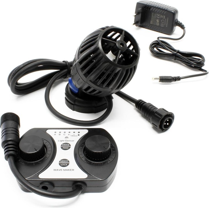 Image du produit SunSun CW-110 Pompe brassage Wavemaker 500-4000l 10 W Contrôleur Aquarium Eau douce Eau salée