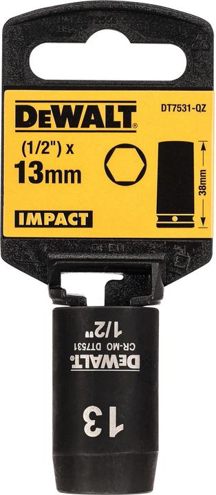 Actual product image DeWalt Socket spanner (13 mm)