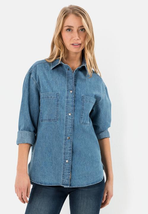 Immagine prodotto Camel Active Camicetta in denim di cotone organico (XS)