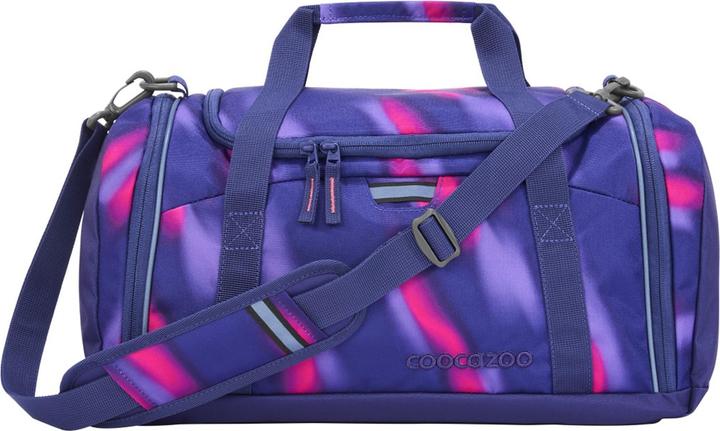 Aurora Glow, Blau, lila/pink