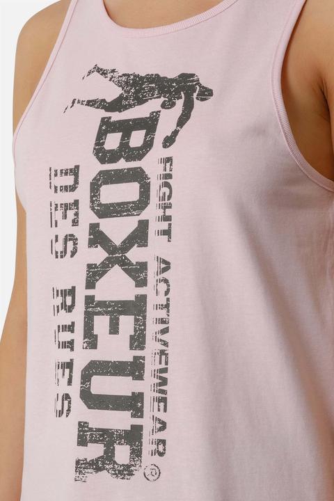 Actual product image Boxeur des Rues Basic Tank Top With Front Logo (S)