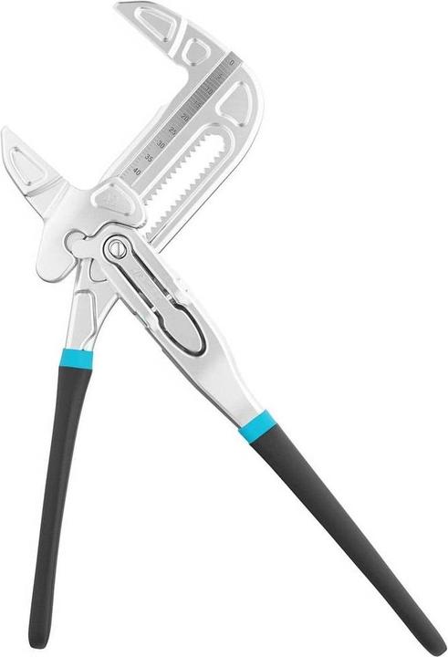Actual product image HAZET Pliers spanner 762-18 (black/blue, 180mm, quick adjustment tip/step) (180 mm)