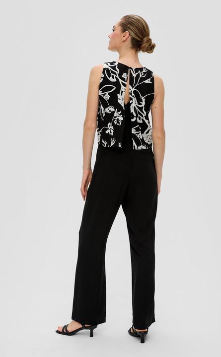 Produktbild s.Oliver Overall Jumpsuit aus Crêpe (40)