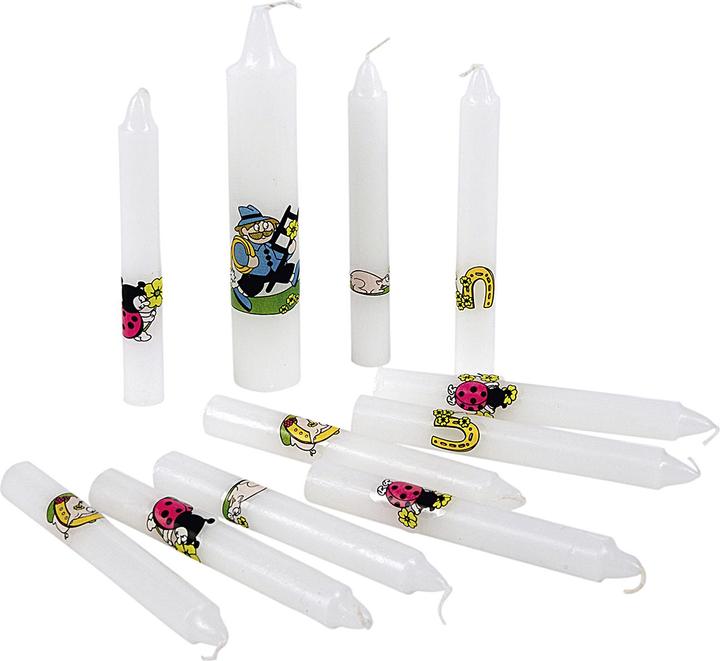 Tib Geburtstagskerze mit 1 Lebenslicht 11er Pack (11 x)