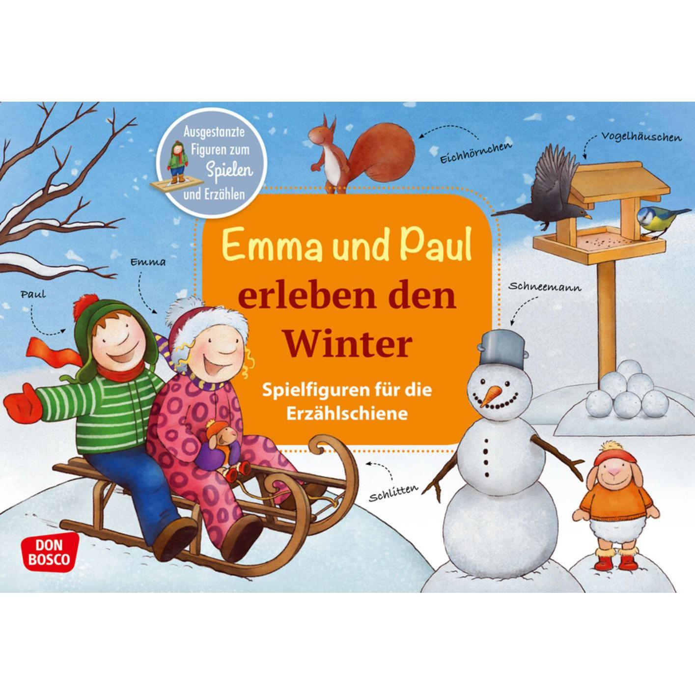 Emma und Paul erleben den Winter, Fachbücher von Antje Bohnstedt, Monika Lehner