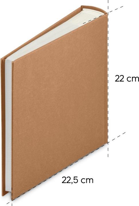 Productafbeelding Hama Gerimpeld bruin 10x15 200 foto's zak/memo 7617 (10 x 15 cm)
