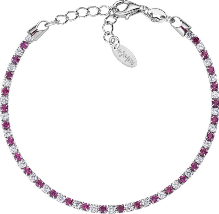 Immagine prodotto Amen Bracciale da tennis (19 cm, Argento 925)