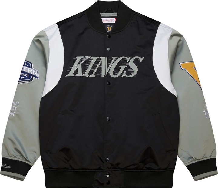 Produktbild Mitchell & Ness M&N Heavyweight Satin Jacket NHL Los Angeles Kings - M (M)