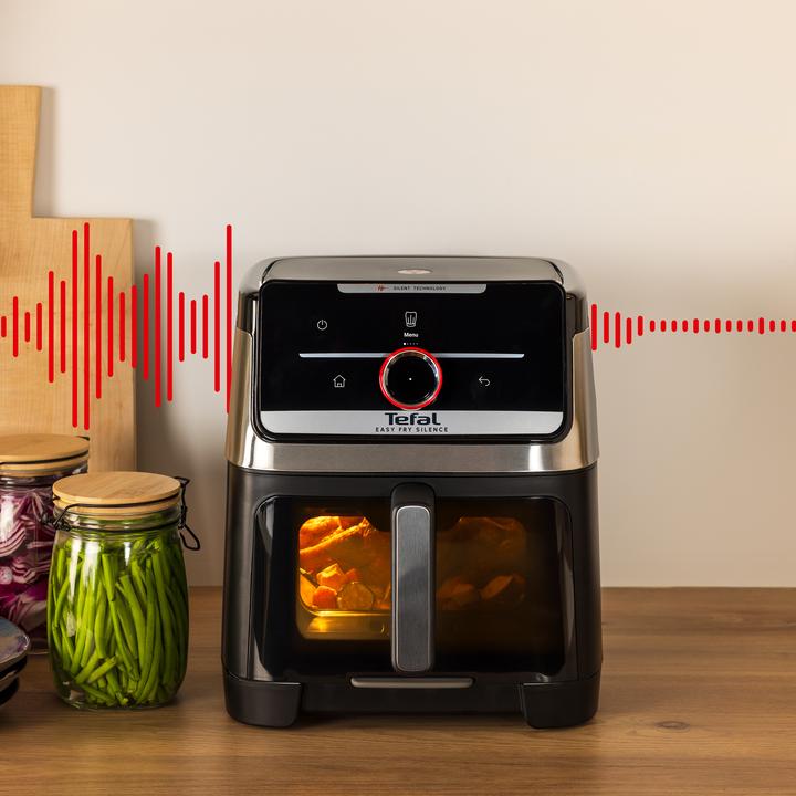 Produktbild Tefal EY876D Easy Fry Smart & Silence Heissluft-Fritteuse 7L