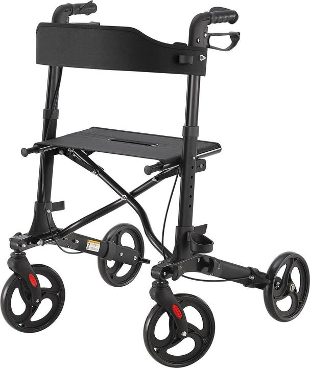Produktbild Juskys Rollator Vital mit Sitzfläche & Einkaufstasche