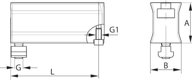 Actual product image Amf Intermediate element no. 7600Z M12 30 kN
