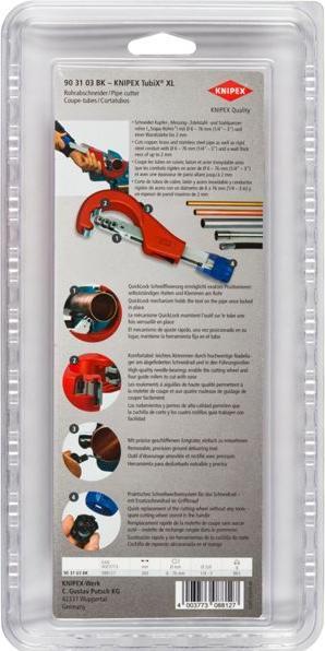 Actual product image Knipex TubiX XL (260 mm)