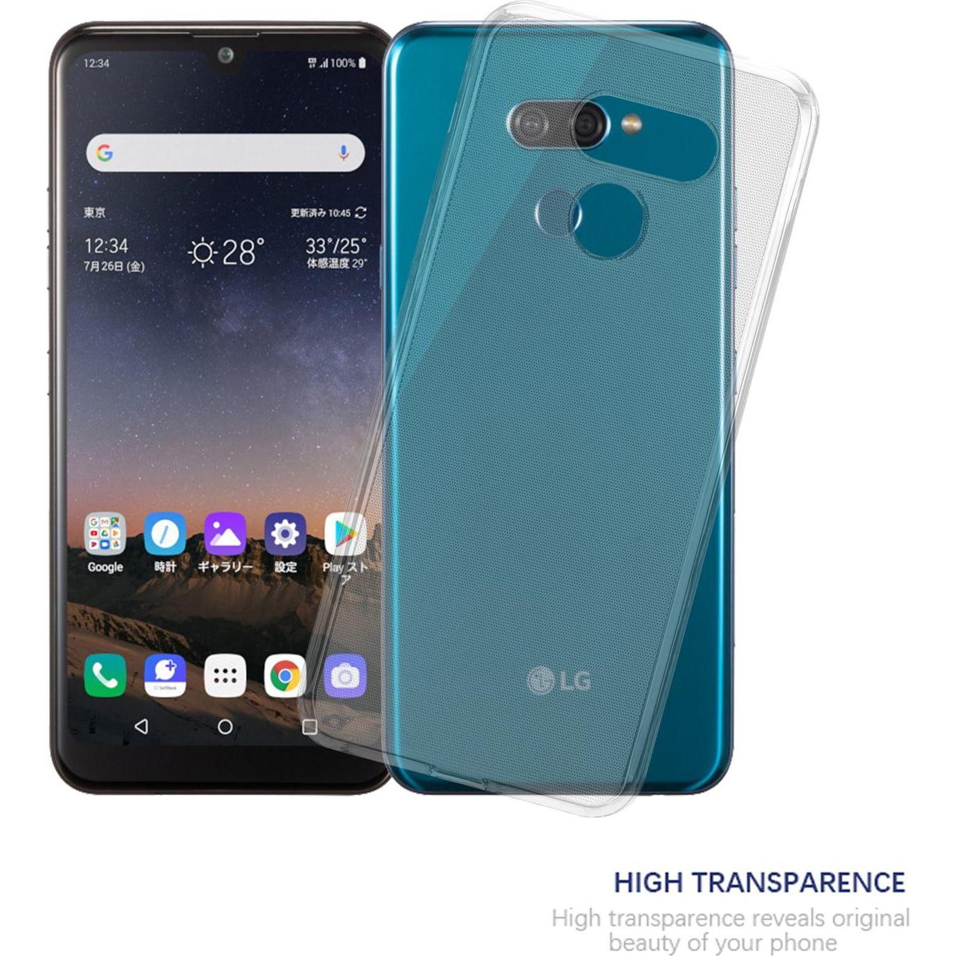 Thumbnail - Cadorabo TPU Ultra Slim AIR Cover (LG K50), Smartphone Hülle, Transparent