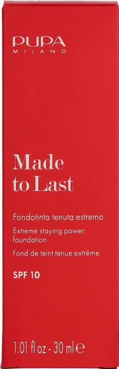Image du produit Pupa Milano Pupa MADE TO LAST FOUNDATION Porcelaine (010)