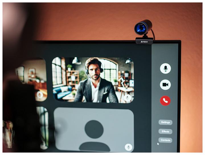 Image du produit A4Tech PK-910P - 1280 x 720 pixels - 30 ips - USB 2.0 - noir - gris - clip - Windows (0.90 Mpx)