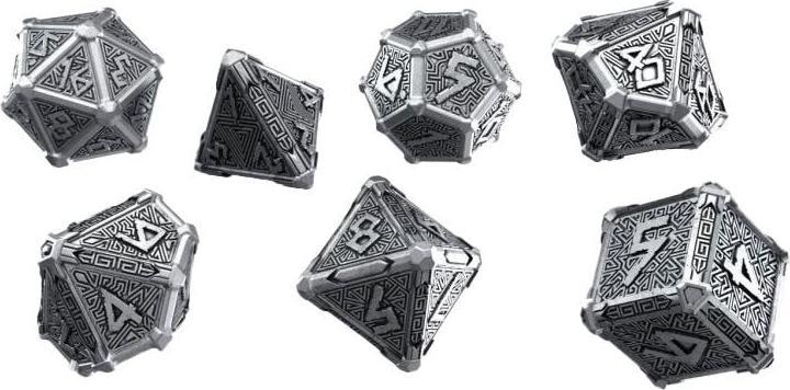Actual product image Q Workshop SMMY35 - Metal Mythical Dice Set (7)