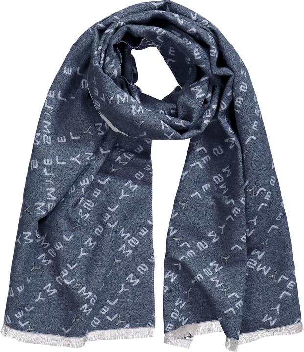 Image du produit Ulla Popken Écharpe double face à motif Smyle