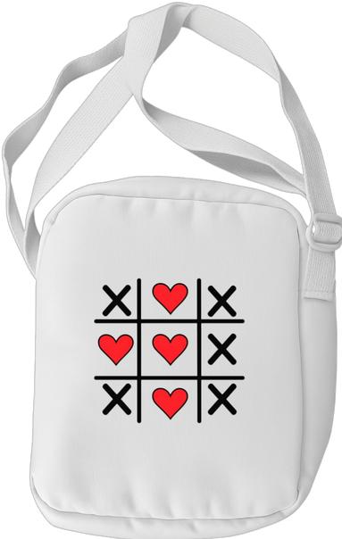 Actual product image Bügelbilder Schul & Freizeitsrucksack-Set TIK TAK Love (15 l)