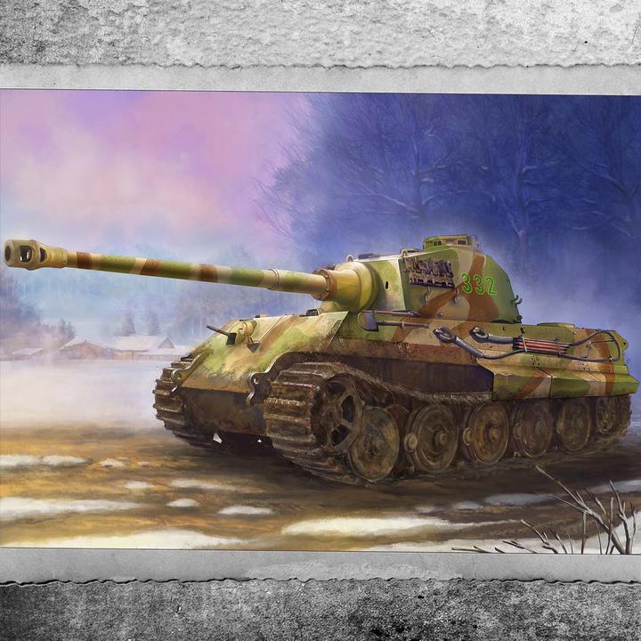 Actual product image Carson German King Tiger (Henschel turret)