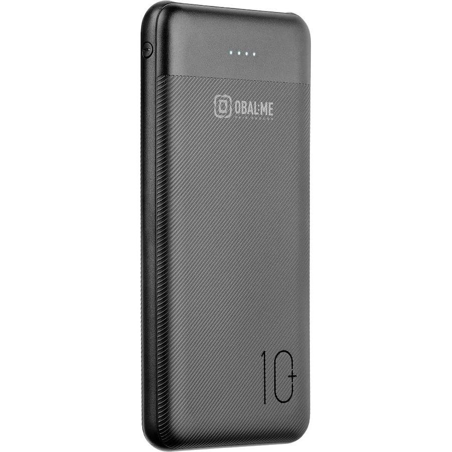 NoName Obal:Me PowerNest Powerbank 10000mAh Schwarz (10000 mAh), Powerbank, Nero