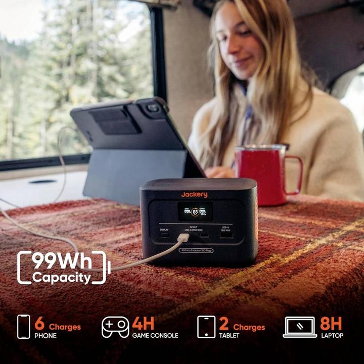 Actual product image Jackery Explorer 100 Plus (99 Wh, 0.97 kg)