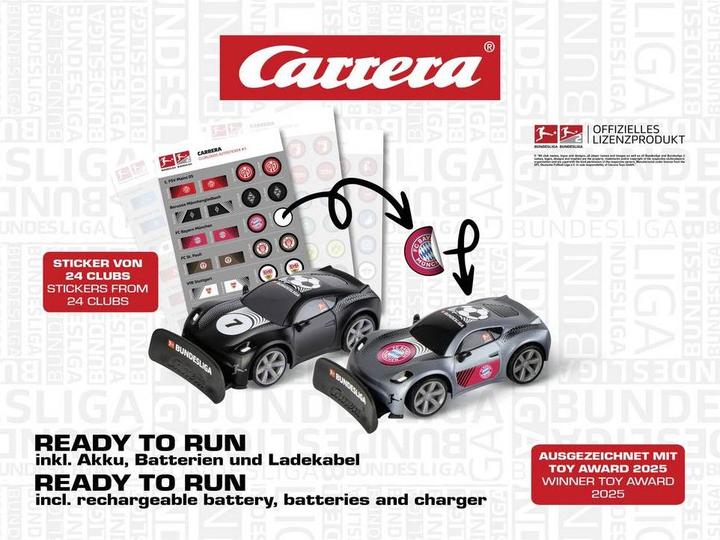 Actual product image Carrera Fussball Set Modell Bundesliga