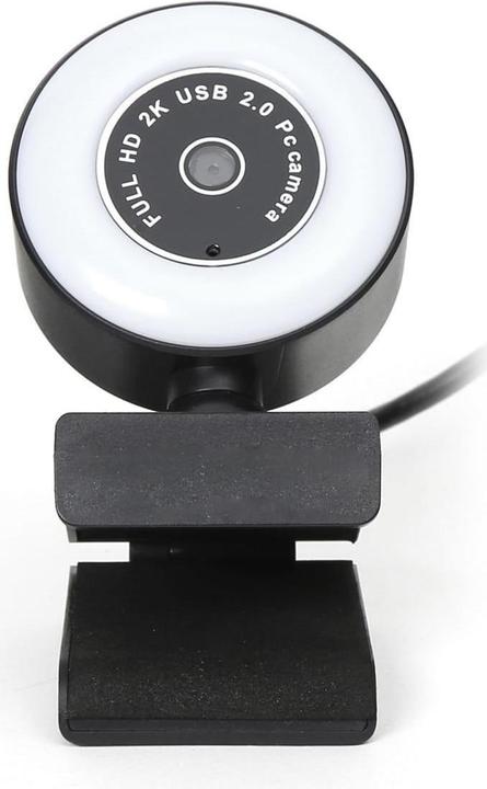 Immagine prodotto Platinet Webcam 2K LED RING (PCWC2KAF) (3.60 Mpx)