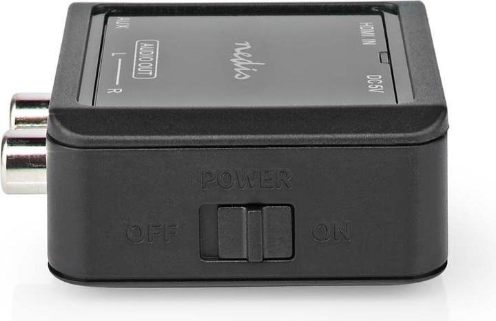 Actual product image Nedis Digital Audio Converter | 1-way | Connectors - Input: HDMI™ Input | Connectors - Output:
