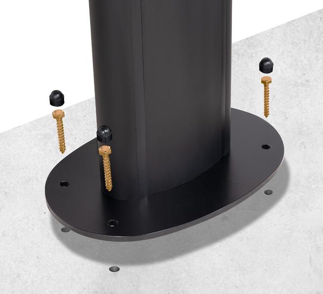 Actual product image b-tech MODE-AL - Bolt Down Floor (Ground)