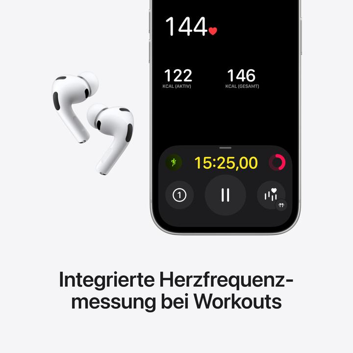 Produktbild Apple AirPods Pro 3.Gen mit MagSafe (ANC, 8 h, Kabellos)