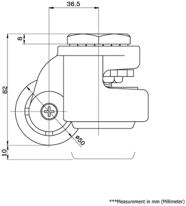 Produktbild Oplite R8 Supreme Castor Wheel retail (Speditionsversand)