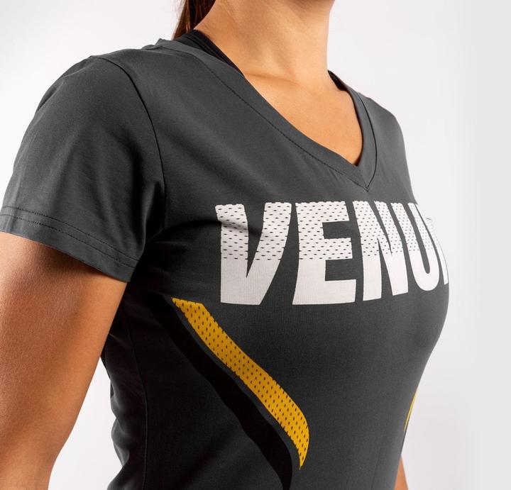 Immagine prodotto Venum T-shirt ONE FC Impact - da donna - Grigio/Giallo (L)
