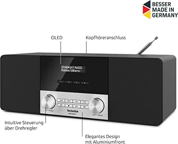 Produktbild TechniSat Radio Digitradio 4 (DAB+, AM, FM, Bluetooth)