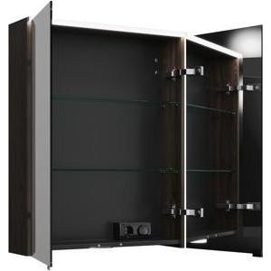 Thumbnail - burgbad, Spiegelschrank, Eqio Spiegelschrank mit horizontaler LED-Beleuchtung und Waschtischbeleuchtung, 2 Türen, 65