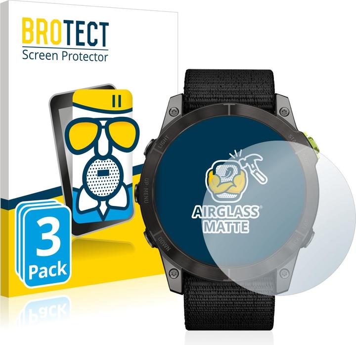 Produktbild BROTECT AirGlass Panzerglasfolie Matt (Garmin Enduro 2)