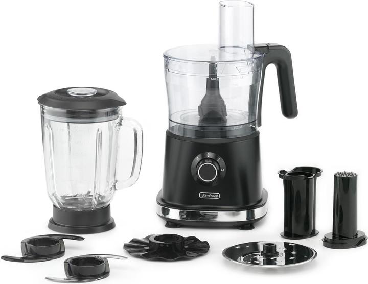 Trisa Food Processor "Stir n' Slice" with glas jug (600 W)