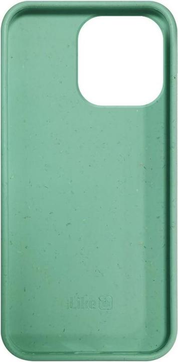 Actual product image iLike iPhone 14 Pro Silicone plastic case Eco Print Design Flower (Apple iPhone 14 Pro)