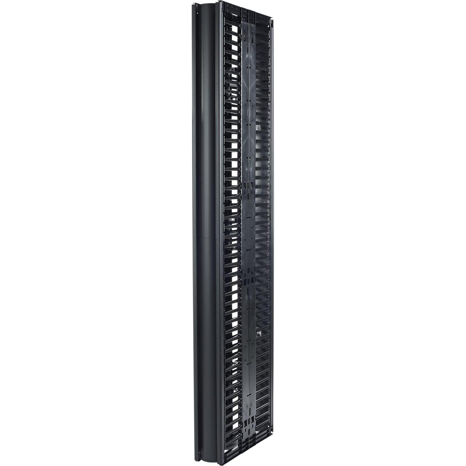 APC Kabelführungspanel AR8725 19 Rack, Schwarz, Serverschrank Zubehör, Schwarz