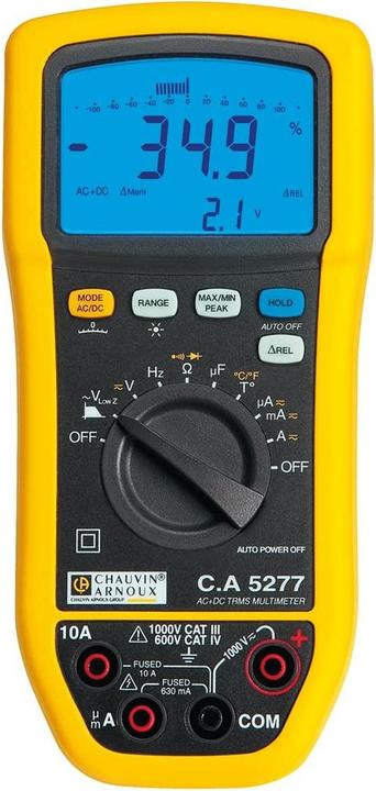 Produktbild Chauvin Arnoux Hand-Multimeter digital C.A 52 (CAT III 1000V, CAT IV 600V, Hand-Multimeter)