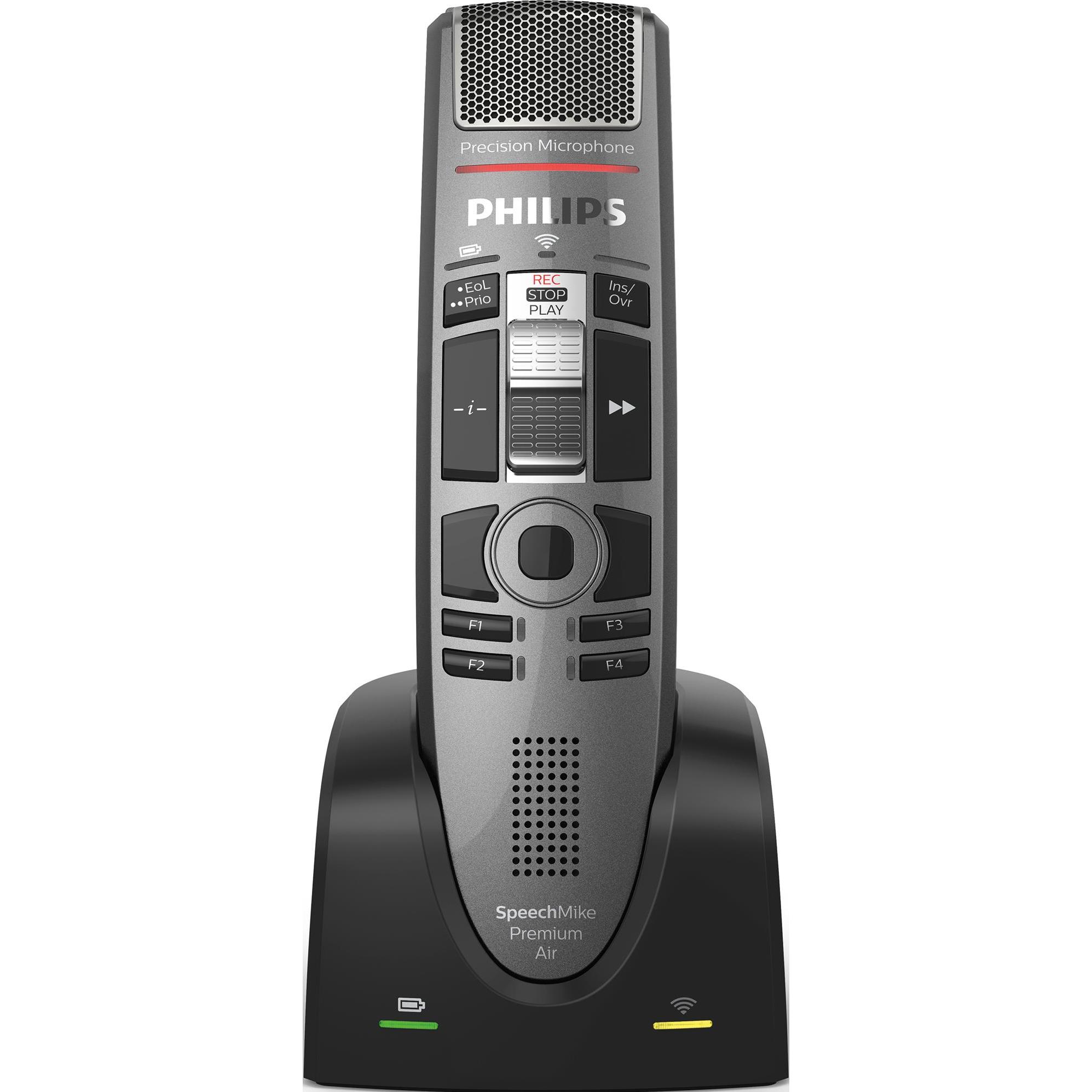 Philips SpeechMike Premium Air SMP4010, Diktiergerät, Grau
